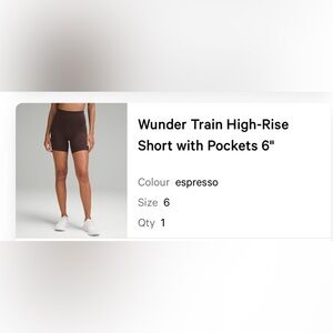 Lululemon shorts
